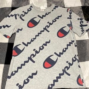 Brand champion size medium colors grey red and dark blue